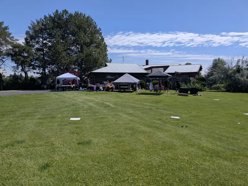 The grounds before doors