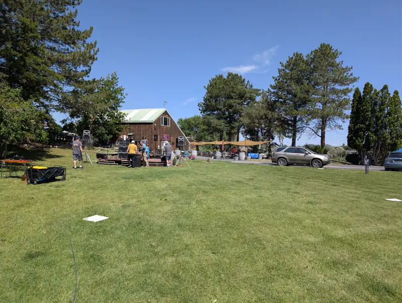 Setting up