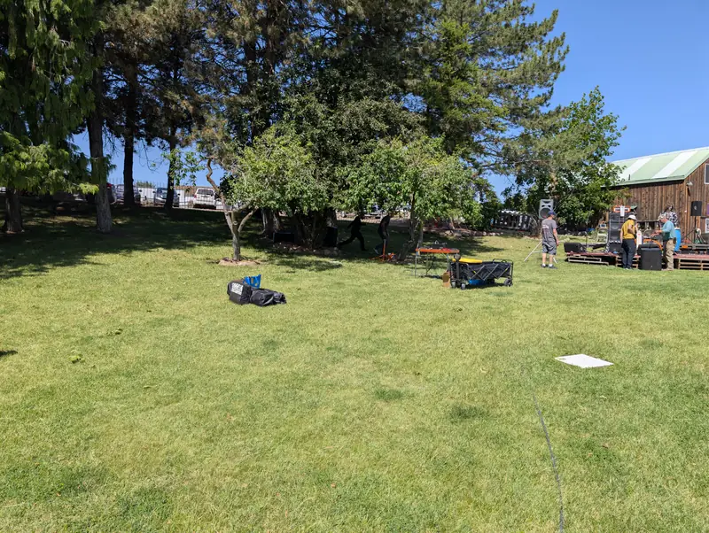 Setting up