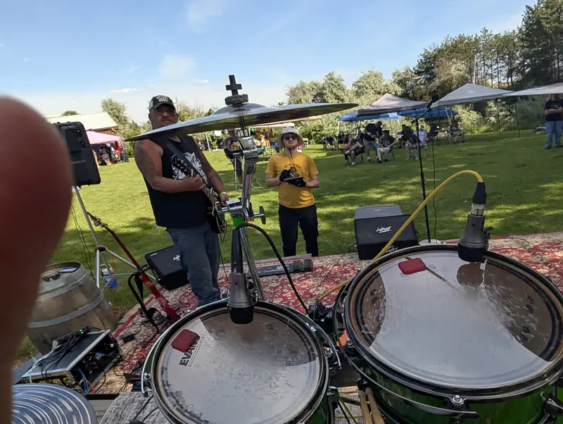 High Strangeness, from behind the kit at Sludge Fest year one